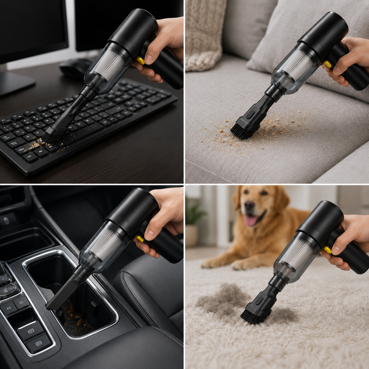 Wireless Mini Vacuum & Air Duster